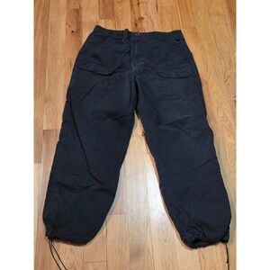 Outer Rim Adventurewear Mens Black Cargo Tactical Pants Large Reg Cotton Nylon